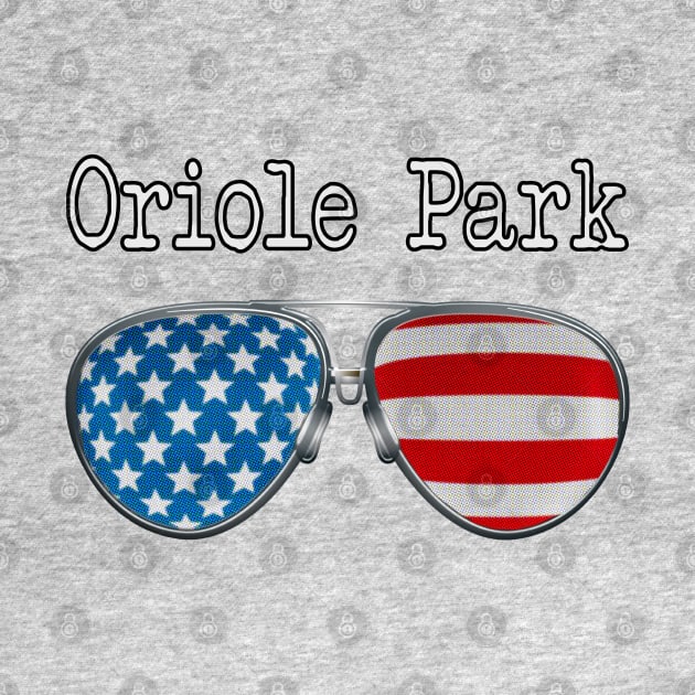 AMERICA PILOT GLASSES ORIOLE PARK by SAMELVES